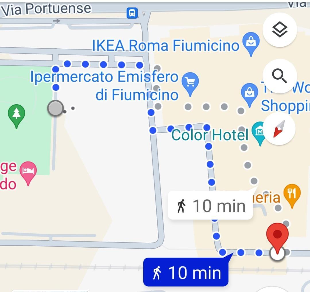The House Room Aeroporto Fiumicino Exterior foto